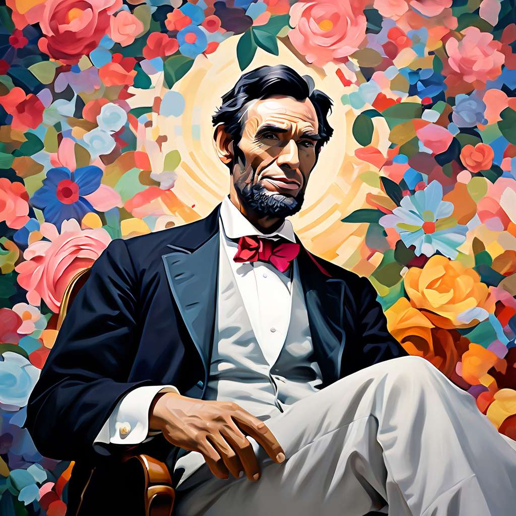 Life Path Number 5 portiot of Abraham Lincoln