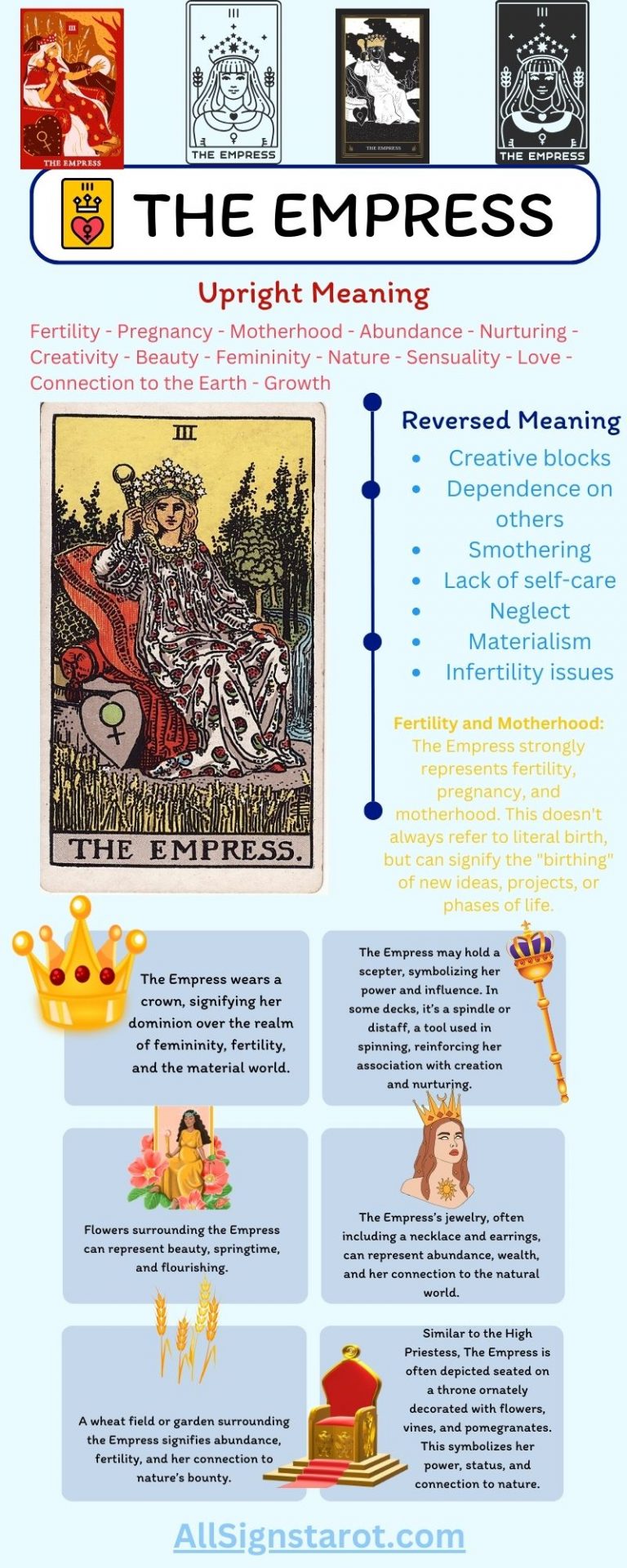 3 She is Powerful Energy: The Empress Tarot Card Meaning